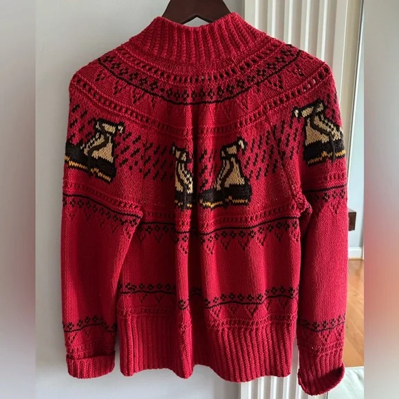 LL Bean signature cardigan size M - Picture 8 of 10